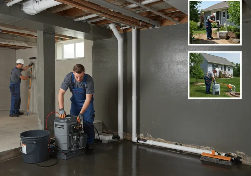 Basement Waterproofing and Flood Prevention process in Hudson, NC